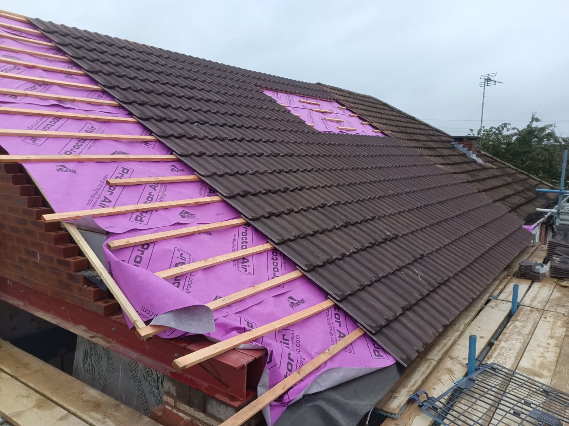 London slate elevation