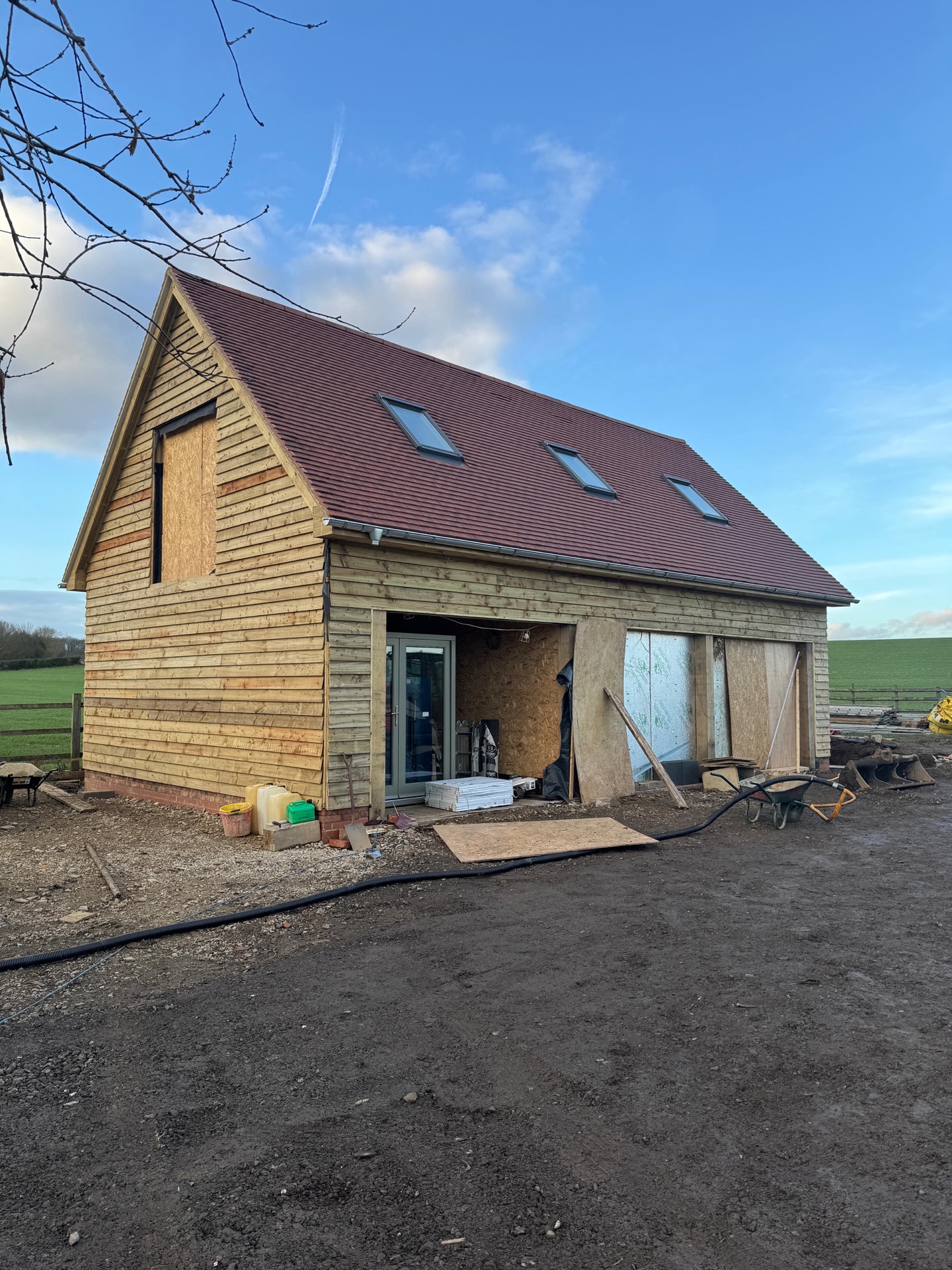 Park Farm finished roof