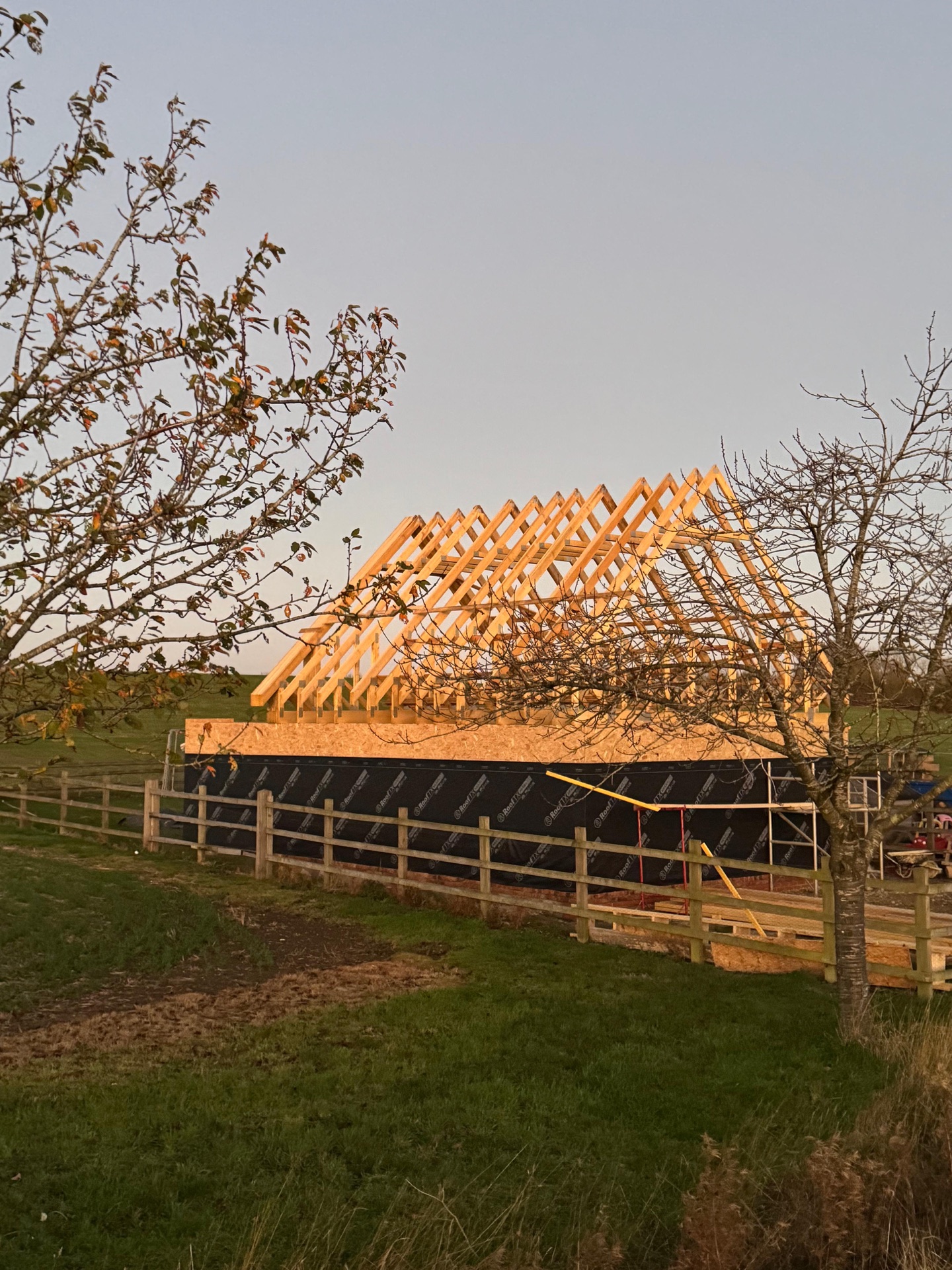 Park Farm truss detail